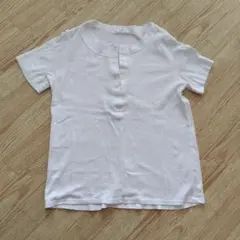 【おまけ付】マタニティ 半袖 Tシャツ 白 綿100% М〜Ｌ