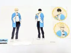 影山飛雄 月島蛍 アクリルコースター ステッカー  新選組 ハイキュー！！