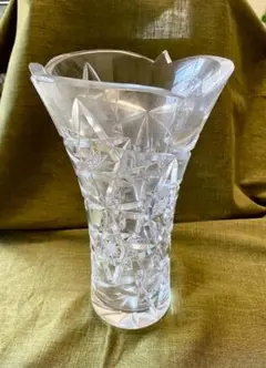 ガラス器　クリスタルガラス　ボヘミアンガラス　昭和　レトロ