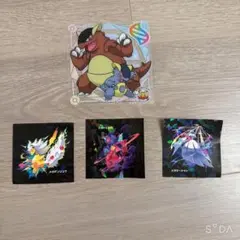 ポケモン シール・コースター 4枚セット