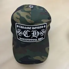 未使用CHROME HEARTS トラッカーキャップ カモフラージュ