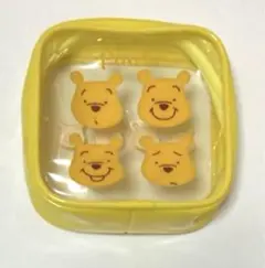 ディズニー プーさん くまのプーさん ポーチ クリアポーチ スクエア ミニポーチ