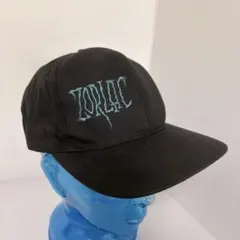 ZORLAC 80年代当時物ビンテージデッドストックキャップ・パスヘッドロゴ・黒のサムネイル