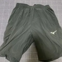 Mizuno ダークグリーン ハーフパンツ