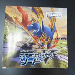 新品未開封　ポケモン　ソード&シールド　ソードv シュリンク付き　1Box 新品未開封 ポケモン ソード&シールド ソードv シュリンク付き 1Box
