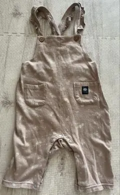 フタフタ　コットンロンパース 80サイズ