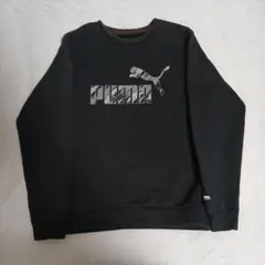 PUMA ダークグレー トレーナー