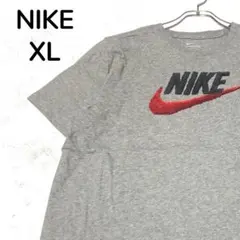 【定番人気】NIKE ナイキ ロゴTシャツ グレー XL メンズ