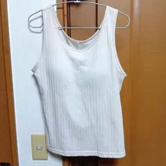 CINEMA CLUB カップ付きタンクトップ Lのサムネイル