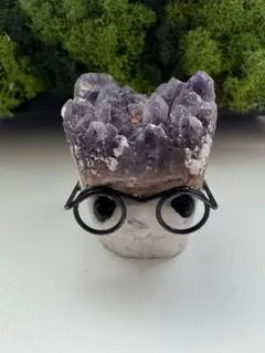 アメジスト　置物　キャラクター　アメジスト君