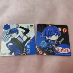 いれいす　Ｉｆ　まねきねこコラボ　コースター　２種　いふくん