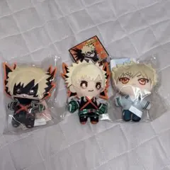 僕のヒーローアカデミア 爆豪勝己 ぬいぐるみ3点セット