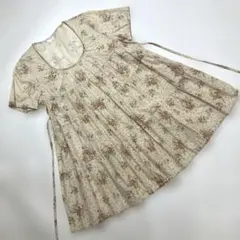 ピンクハウス 花ブーケ刺繍半袖チュニック 白×キナリ - メルカリ