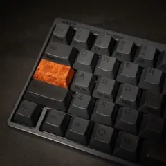 HHKB ハンドメイド　木製キートップ　花梨瘤　control/caps