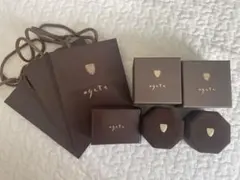 agete　アガット　ジュエリーケース3点セット　袋付き