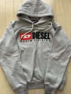 DIESELデニムディビジョン フーディ Mサイズ グレーのサムネイル