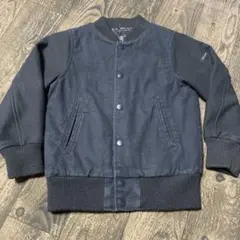 quoti use fith ジャケット 110cm MA-1 ブラック