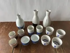 酒器セット 徳利2 ぐい呑み5 お猪口 陶器 12日迄出品 - メルカリ