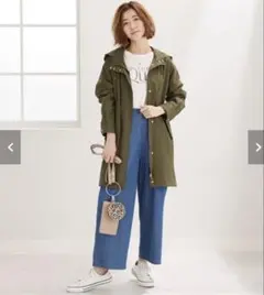 防風撥水加工付きマウンテンパーカー3L