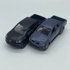 トミカ トヨタハイラックス、三菱トライトン セット - メルカリ