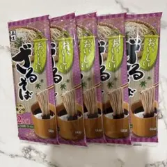五木食品 おいしいざるそば 5袋セットのサムネイル