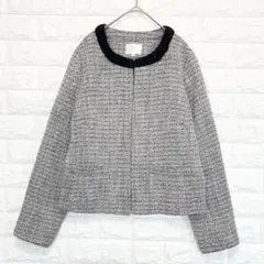 フォーマルジャケット ノーカラージャケット