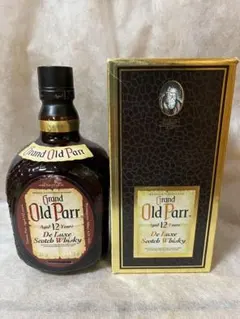 【レア希少】グランド オールドパー 12年 希少ボトル 専用コルクキャップ付き レア希少】グランド オールドパー 12年 希少ボトル 専用コルク
