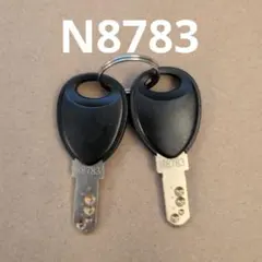 電動アシスト自転車用 ディンプルキー 鍵 N8783 2本セットのサムネイル