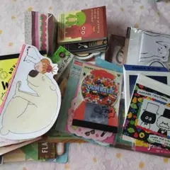 中古品　メモ帳　メッセージカード　付箋　他　まとめ売り