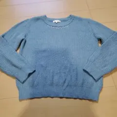 grove ニット ブルー Lサイズ