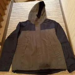お値下げ！ダークグレー/ブラック フード付きマウンテンパーカー　着払い