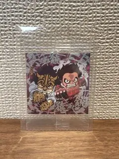 ワンピースシール ウエハース 9弾 シークレット ルフィ&ルッチ