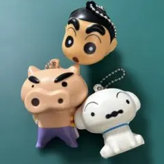 クレヨンしんちゃん フィギュアセット　ふにゅふにゅマスコット