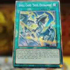 遊戯王 英語 マジックカード「クロス・ソウル」 スターライトレア EU版 