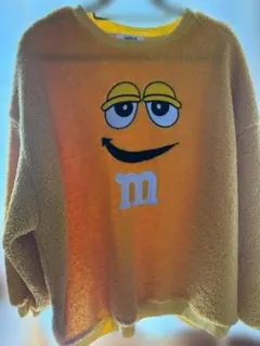 M&Msキャラクター フリーススウェット イエローのサムネイル