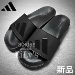【26.5cm】adidasサンダル　オールブラック　アディレッタ　アディダスのサムネイル