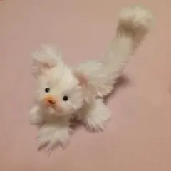 モールドール♡　子猫 ぬいぐるみ　モールアートのサムネイル