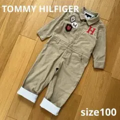 TOMMY HILFIGER トミーヒルフィガー オールインワン つなぎ 100