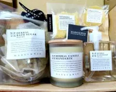 MARK&WEB　バスシュガー・ソルト　キャンドル　ハンドソープ等セット