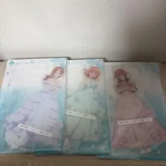 一番くじ　五等分の花嫁　H賞　ビッグアクリルスタンド　3種