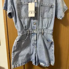 zara デニムワンピース　セットアップ
