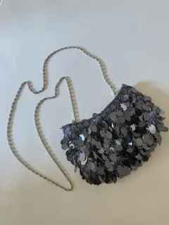 スパンコール ミニショルダー チェーン 結婚式 二次会 パーティー 披露宴