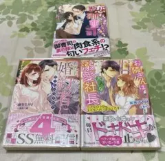 ヴァニラ文庫Miel 3冊セット