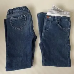 TOPVALU 130 デニム　2点セットのサムネイル