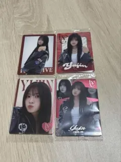 IVE ユジン YUJIN トレカ 4枚セット I HAVE IVE
