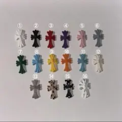 クロムネイル　十字架　ネイルパーツ　クロスパーツ　3Dネイル