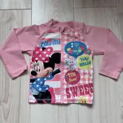 Disney 【80cm】ミニーマウス ラッシュガード