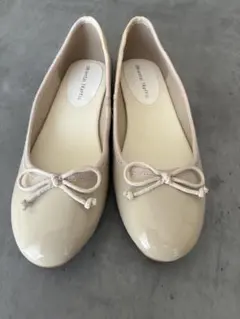 オリエンタル　トラフィック　エナメル　バレエシューズ　24.0-24.5