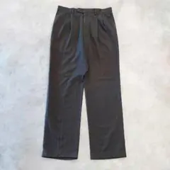 ラルフローレン W34 スラックス ボトム ポロチノ 古着 グレー 17888