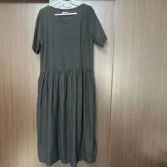 レディース半袖ワンピース　プラックのサムネイル